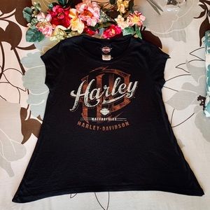 🤗 Harley Davidson top.